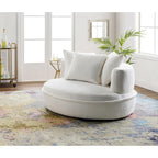 Fauteuil de salon rond moderne