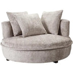 Fauteuil de salon rond moderne