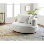 Fauteuil de salon rond moderne