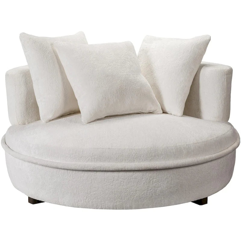Fauteuil de salon rond moderne