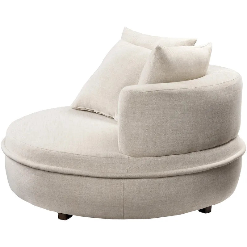 Fauteuil de salon rond moderne