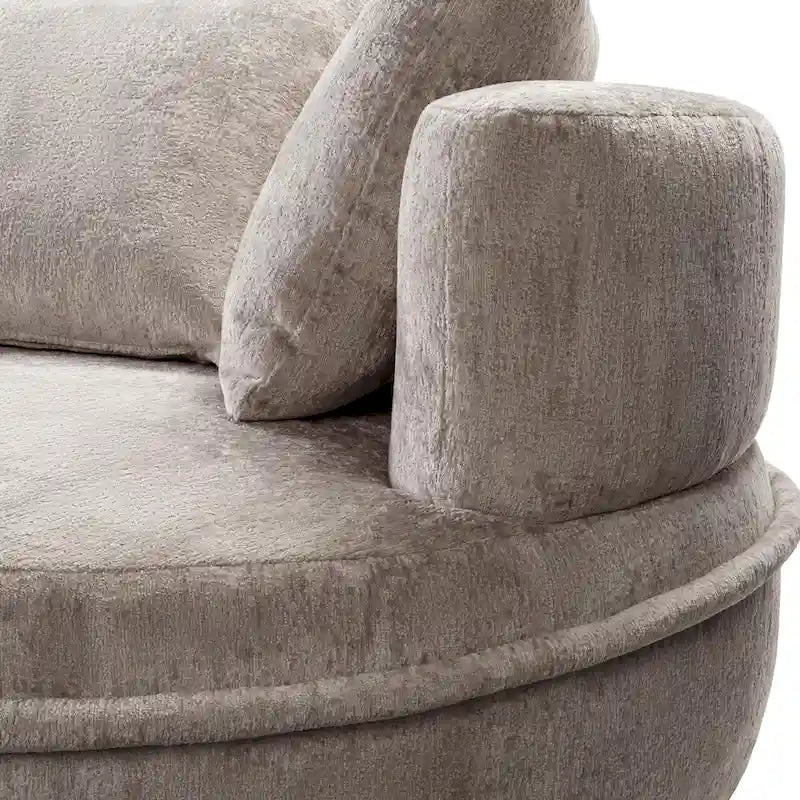 Fauteuil de salon rond moderne