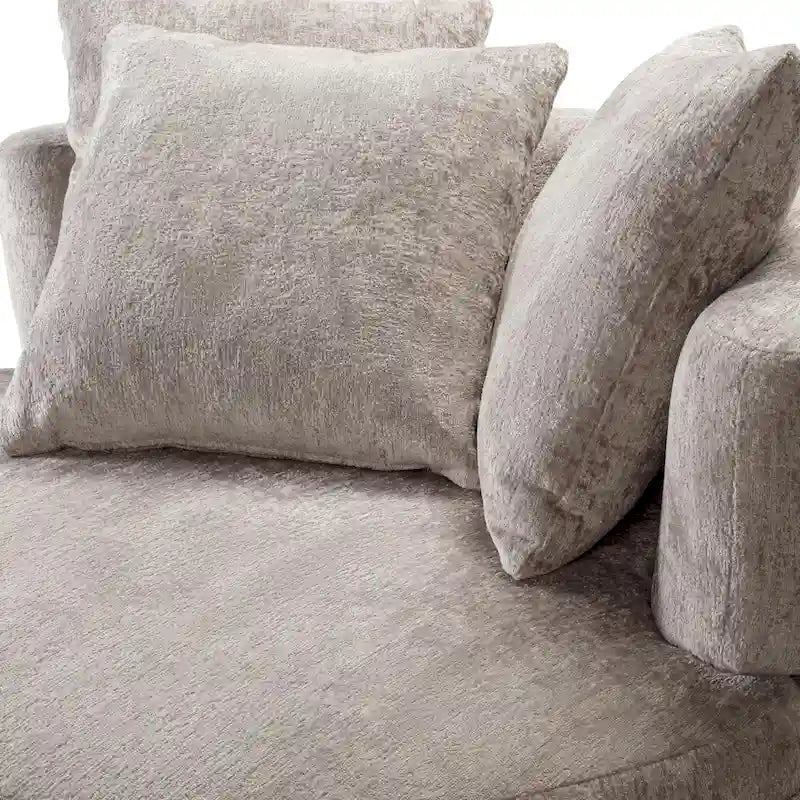 Fauteuil de salon rond moderne