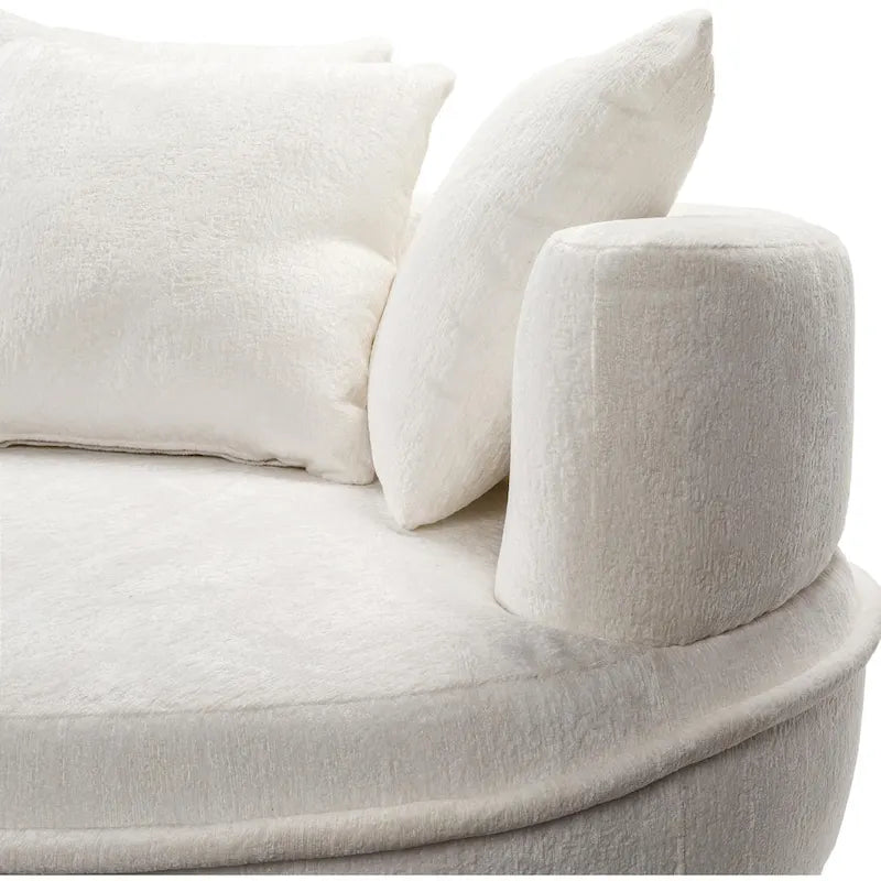 Fauteuil de salon rond moderne