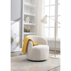 Fauteuil pivotant avec revêtement par poudre noir, bleu
