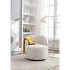Fauteuil pivotant avec revêtement par poudre noir, bleu