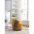 Fauteuil pivotant avec revêtement par poudre noir, bleu