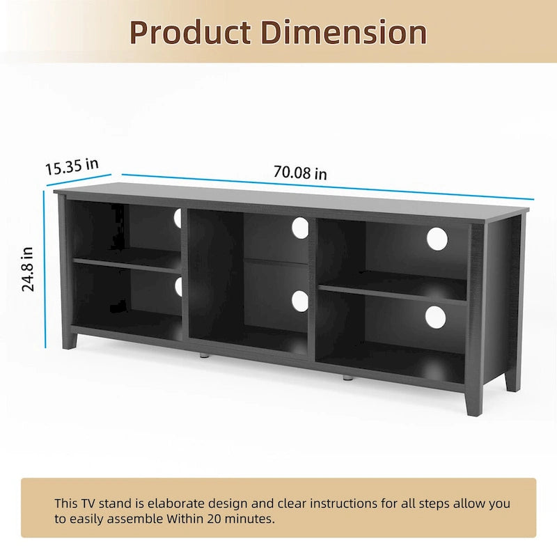 Meuble TV, console média, centre de divertissement