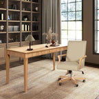 Bureaux et chaises pivotants en cuir de vachette pleine fleur, style ferme moderne