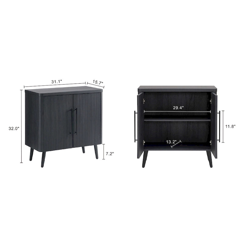 Meuble Décoratif de Style Mid-Century Modern