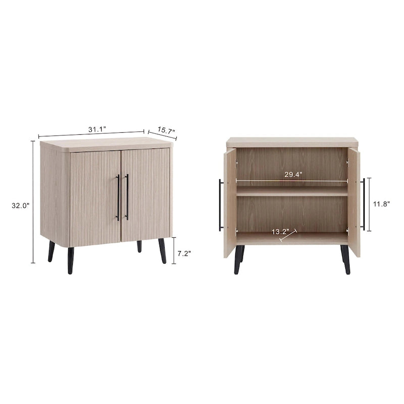 Meuble Décoratif de Style Mid-Century Modern